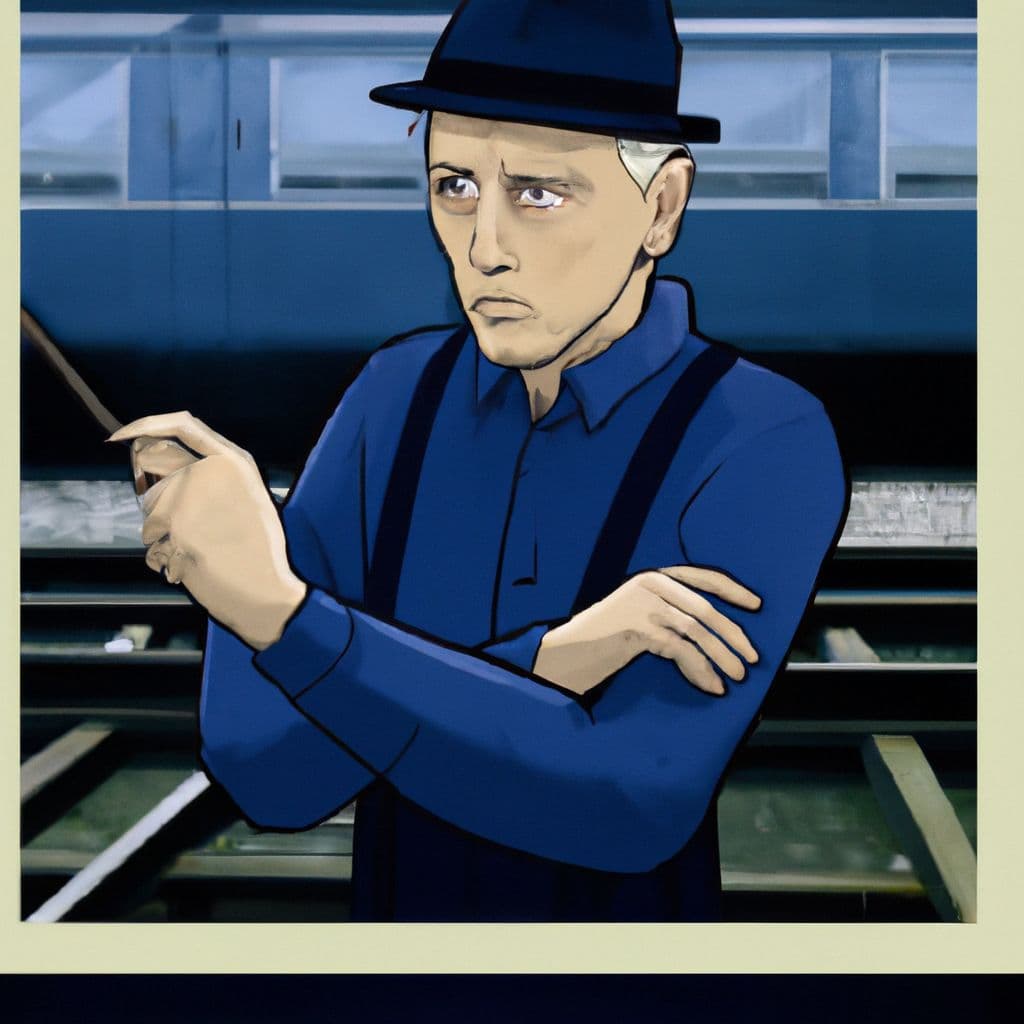 Digital art, After receiving a mysterious briefing from the head of police with the help of an interpreter, Sean Bean, dressed as an undercover detective aboard a train in Europe, investigates the unsettling disappearance of passengers one by one, while also grappling with the absence of any electro-swing music online to assist his mother's quest to identify a faintly heard tune.