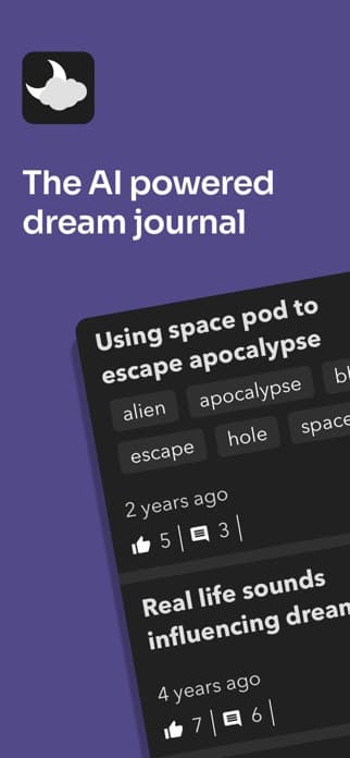 Dream Journal Ultimate App Interface