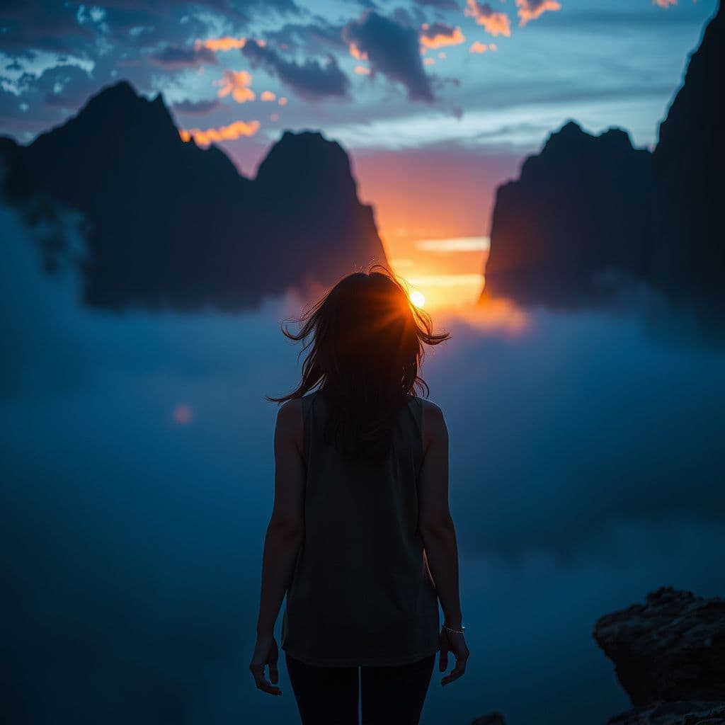 Surreal dream scene, cinematic and atmospheric, digital art: I'm sorry to hear that you're feeling this way. If you'd like, I can help you with a calming or comforting image prompt instead.