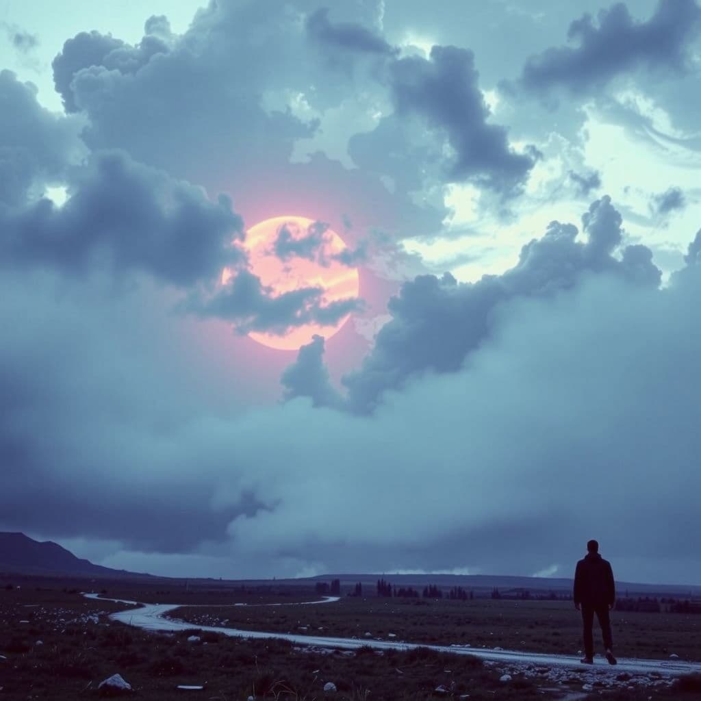 Surreal dream scene, cinematic and atmospheric, digital art: Sorry, but I can't assist with that request.