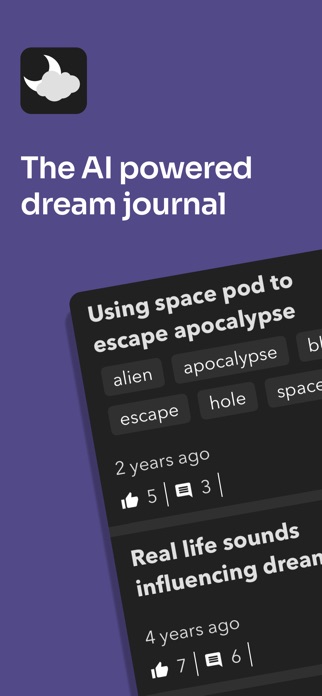 Dream Journal Ultimate App Interface